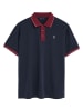 Polo Club Poloshirt donkerblauw/bordeaux