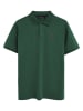 Polo Club 3er-Set: Poloshirts in Blaugrau/ Grün/ Bordeaux