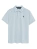 Polo Club 3er-Set: Poloshirts in Dunkelblau/ Hellblau/ Weiß