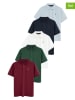 Polo Club 5-delige set: poloshirts meerkleurig