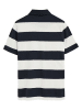 Polo Club Poloshirt in Weiß/ Dunkelblau