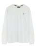 Polo Club Sweatshirt in Weiß