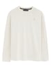 Polo Club Longsleeve in Creme/ Beige