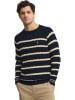 Polo Club Sweter w kolorze granatowo-beżowym