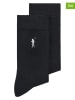 Polo Club 2er-Set: Socken in Schwarz