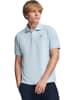 Polo Club 3er-Set: Poloshirts in Blaugrau/ Beige/ Hellblau