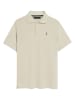 Polo Club 3er-Set: Poloshirts in Blaugrau/ Beige/ Hellblau