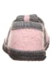 lamino Pantoffels "Bobby Herz" lichtroze