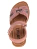 lamino Leder-Sandalen in Rosa