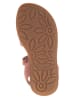 lamino Leder-Sandalen in Rosa