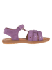 lamino Leder-Sandalen in Lila