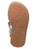 lamino Leder-Sandalen in Türkis