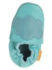 lamino Leren kruipschoentjes turquoise