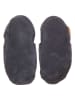 lamino Leren kruipschoenen donkergrijs/blauw