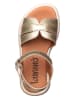 lamino Sandalen goudkleurig