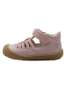 lamino Leren enkelsandalen lichtroze