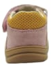 lamino Leren enkelsandalen lichtroze