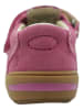 lamino Leren enkelsandalen roze
