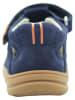 lamino Leren enkelsandalen donkerblauw