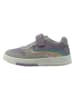 lamino Leren sneakers paars