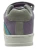 lamino Leren sneakers paars