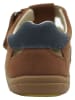 lamino Leren barefootenkelsandalen lichtbruin