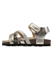 lamino Sandalen in Gold