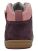 lamino Skórzane buty barefoot w kolorze fioletowym