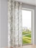 heine home Decogordijn wit/grijs