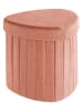 heine home Sitzbank in Rosa - (B)39 x (H)33 x (T)39 cm
