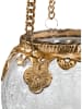 heine home Świecznik w kolorze złotym - wys. 17 x Ø 11 cm