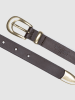 Levi's Leren riem zwart
