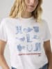 Levi's Shirt wit/lichtblauw