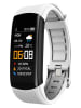 SmartCase Fitnessarmband in Weiß/ Rosa/ Lila