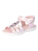 Ricosta Leder-Sandalen "Cleo" in Rosa