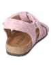 Ricosta Leder-Sandalen in Rosa