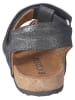 Ricosta Leder-Sandalen in Anthrazit