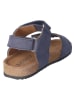 Ricosta Leren sandalen blauw