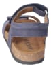 Ricosta Leder-Sandalen "Hilda" in Blau