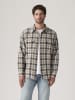 Levis Hemd "Jackson Worker" - Relaxed fit - in Beige/ Hellbraun
