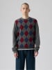 Levis Pullover in Grau/ Blau/ Rot