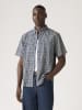 Levi's Blouse - relaxed fit - blauw/beige