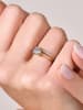 OR ÉCLAT Gouden ring "Majestueuse" met edelstenen