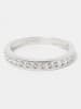 OR ÉCLAT Witgouden ring "Engagement" met edelstenen