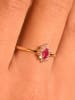 OR ÉCLAT Gold-Ring "Vera" mit Edelsteinen
