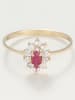 OR ÉCLAT Gold-Ring "Vera" mit Edelsteinen
