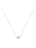OR ÉCLAT Złoty naszyjnik "Single pearl" z perłą - dł. 42 cm