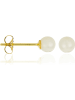 DIAMOND & CO Złote kolczyki-wkrętki "My Pearl" z perłami