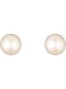 DIAMOND & CO Gouden oorstekers "My pearl" met parels