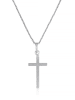 OR ÉCLAT Witgouden hanger "Croix croyance"
